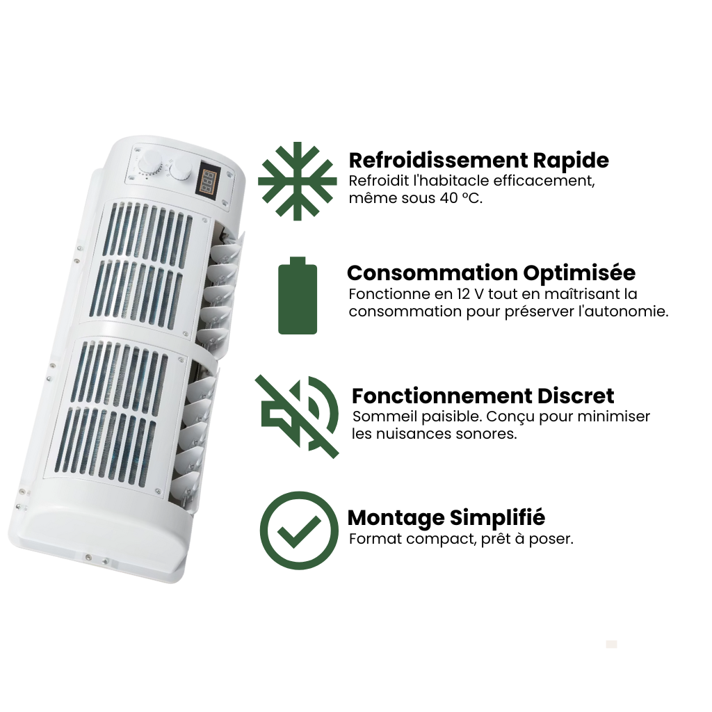 Climatiseur Nomadia 12V – AirCool Compact