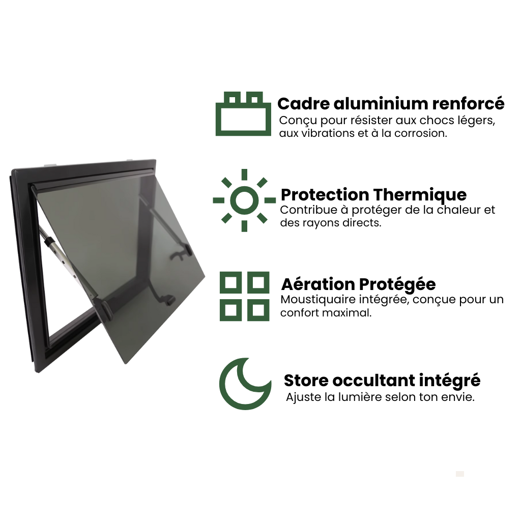 Fenêtre panoramique – Nomadia Horizon