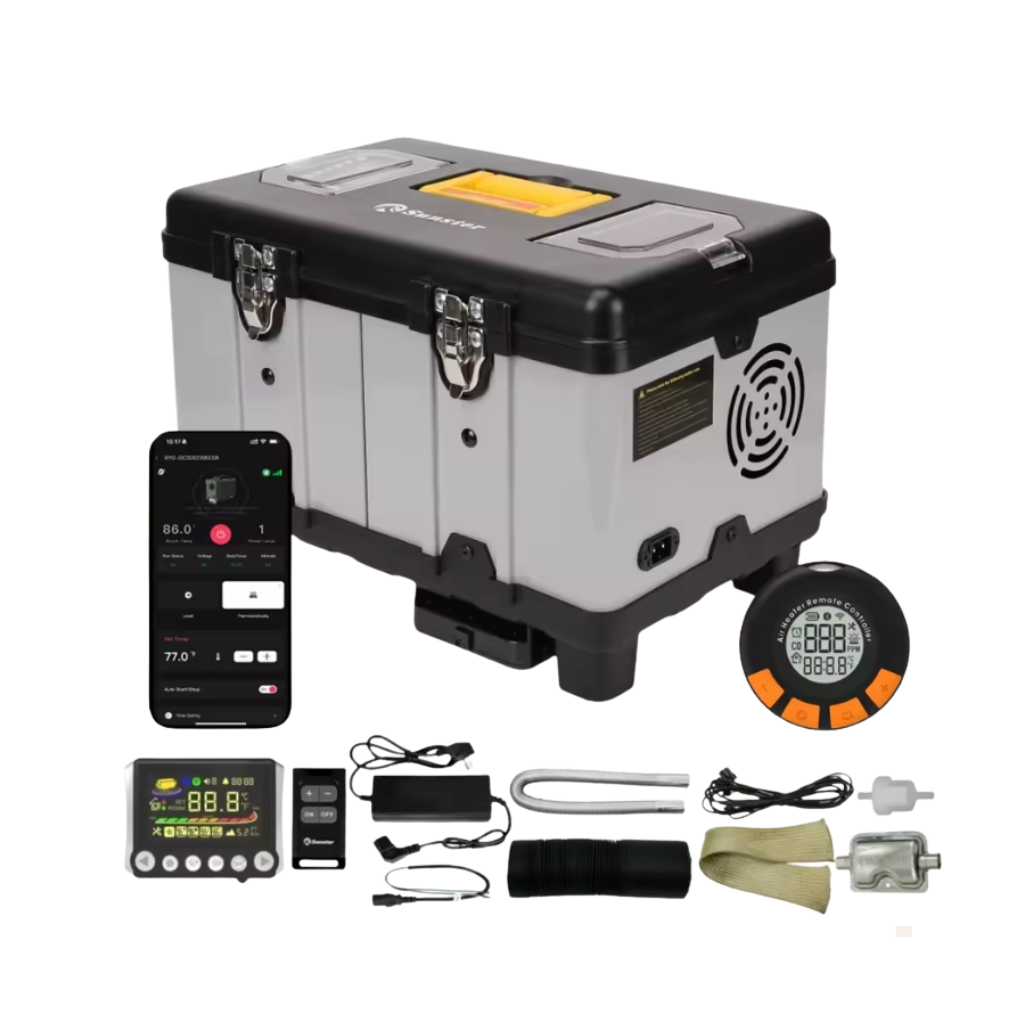 Chauffage diesel Bluetooth 12V/24V – Nomadia HeatBox 8K