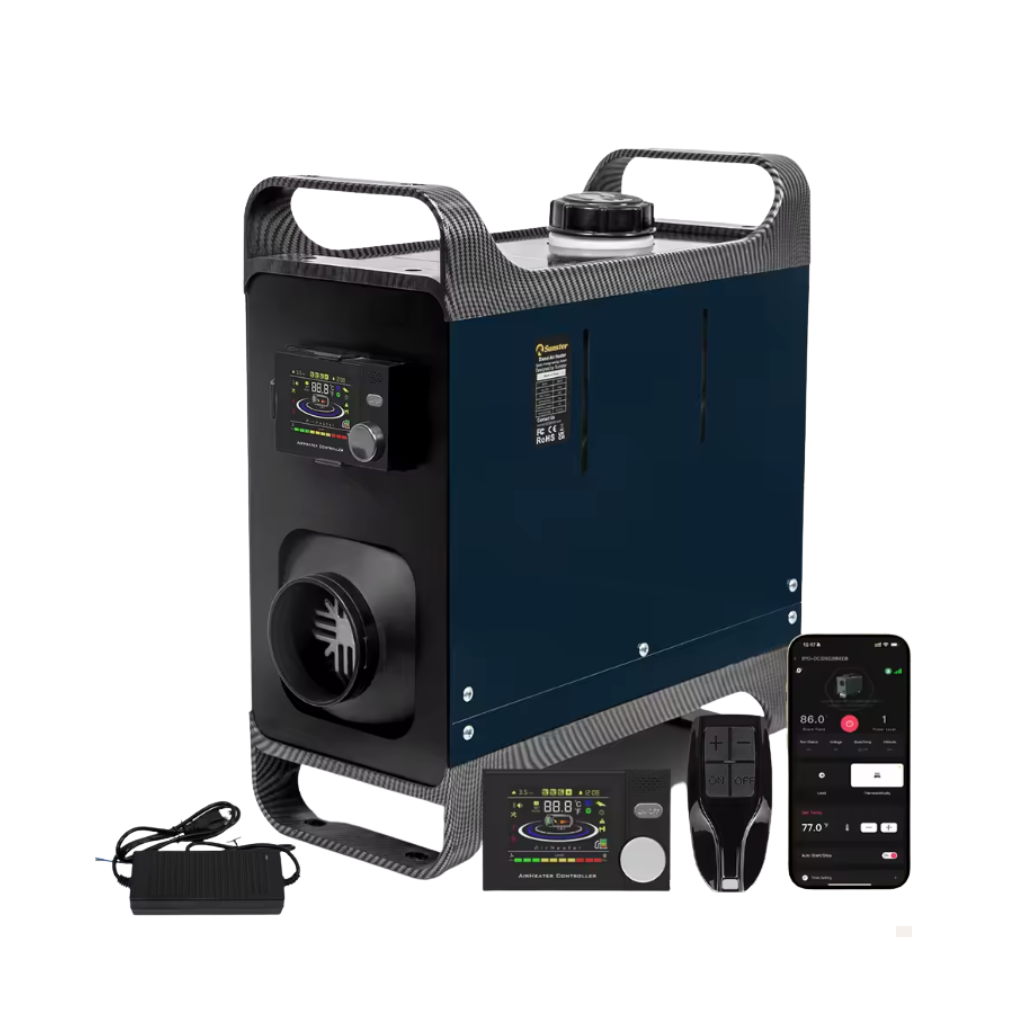 Chauffage diesel intelligent 12V/24V/220V – Nomadia HeatCore 8K