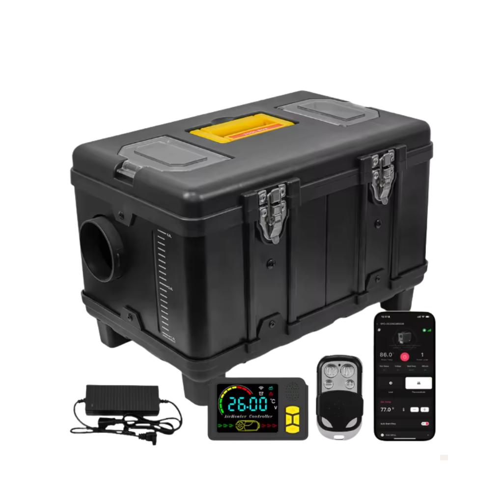 Chauffage diesel toolbox 12V/24V – Nomadia HeatBox 8K