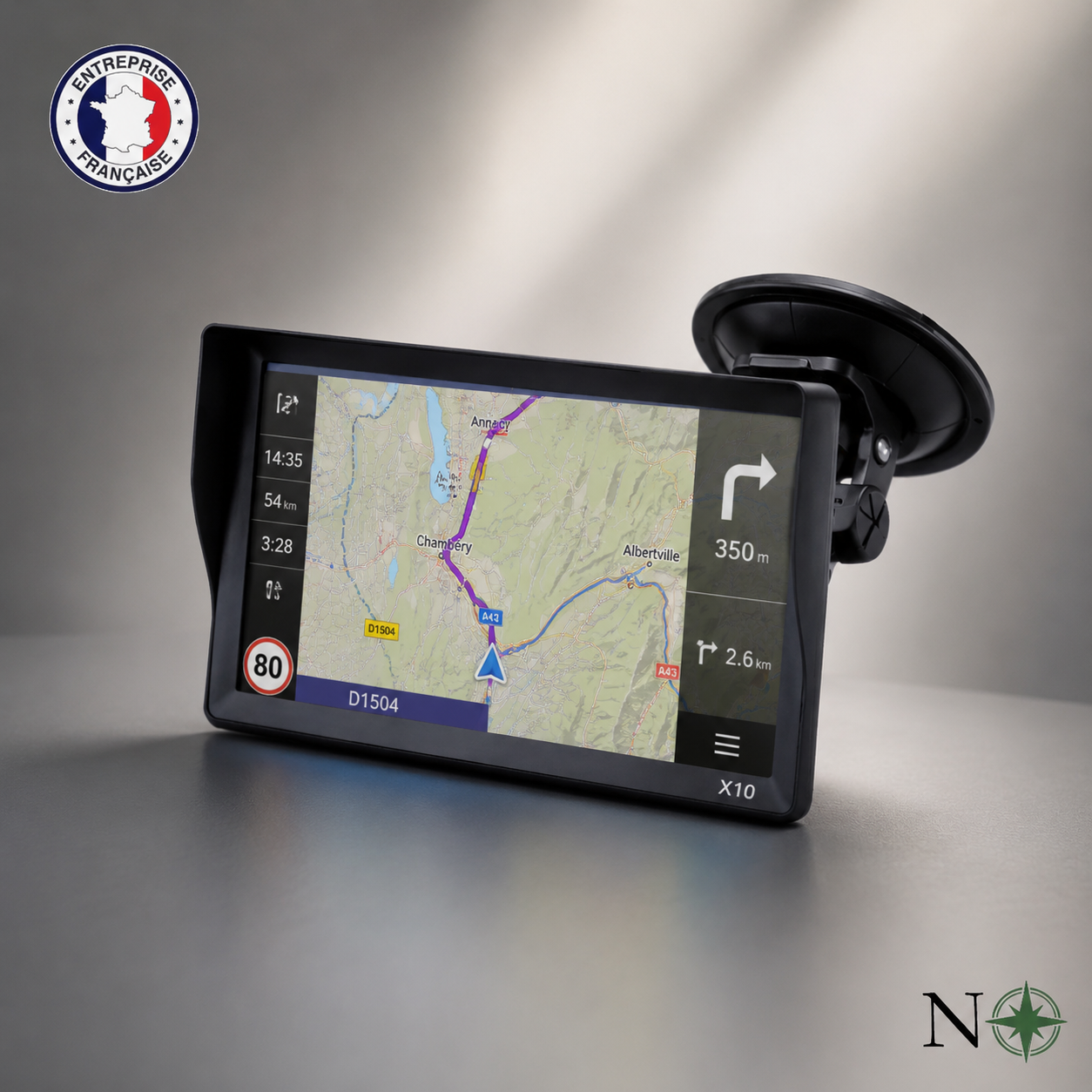 GPS 9 pouces Spécial Camping-Car & Van | NomadiaSafeRoute Pro