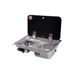 Évier et plaque de cuisson Inox 304 pour camping-car – Nomadia DuoHeat