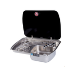 Réchaud inox 304 double feu – Nomadia DuoHeat