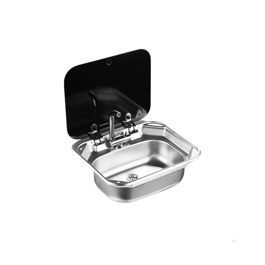 Évier compact inox 304 – Nomadia CompactWash