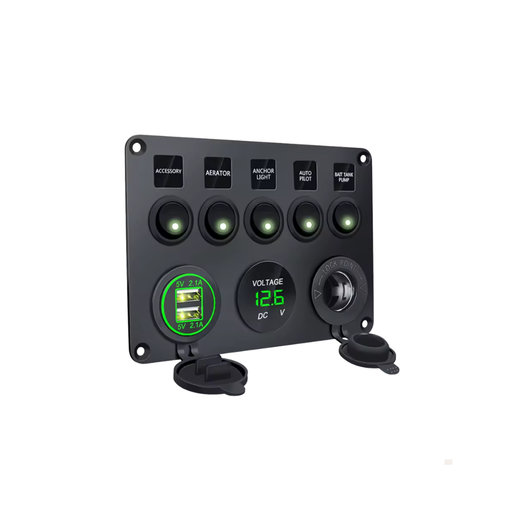 Bloc de distribution 12V multifonction – Nomadia PowerHub