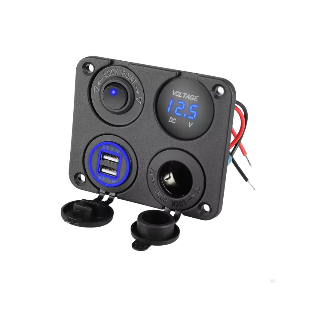 Adaptateur de courant 4-en-1 – Nomadia RoadPower