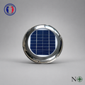 Aérateur solaire inox pour camping-car et caravane | Nomadia AeroSolar Inox