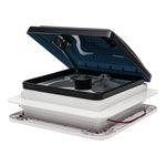 Lanterneau 12V avec ventilation et éclairage LED – Nomadia SkyVent 28×28 cm