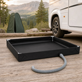 Bac à douche pliable camping-car 80 × 80 cm | NomadiaFlow