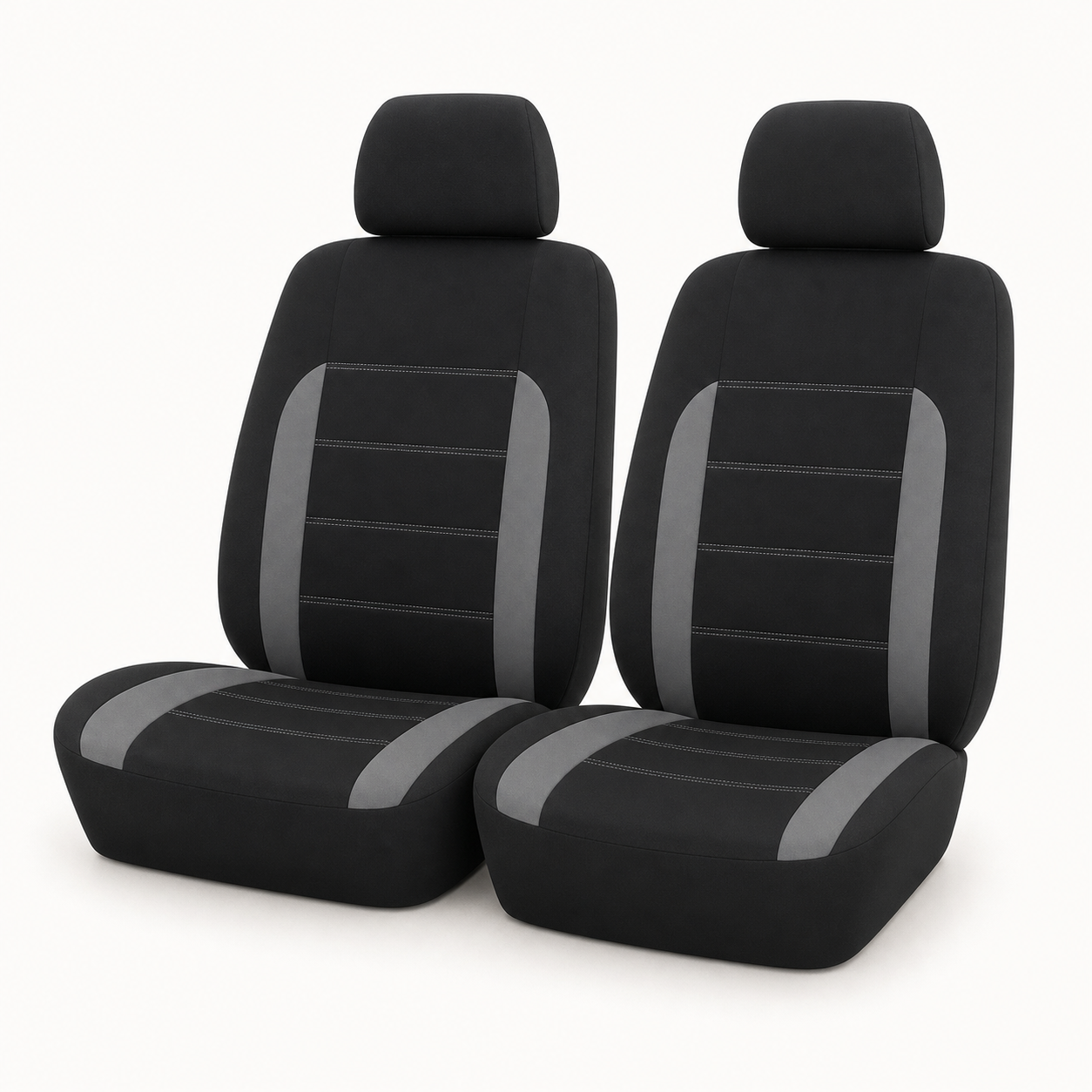 Housses NomadiaSeat grises pour deux sièges