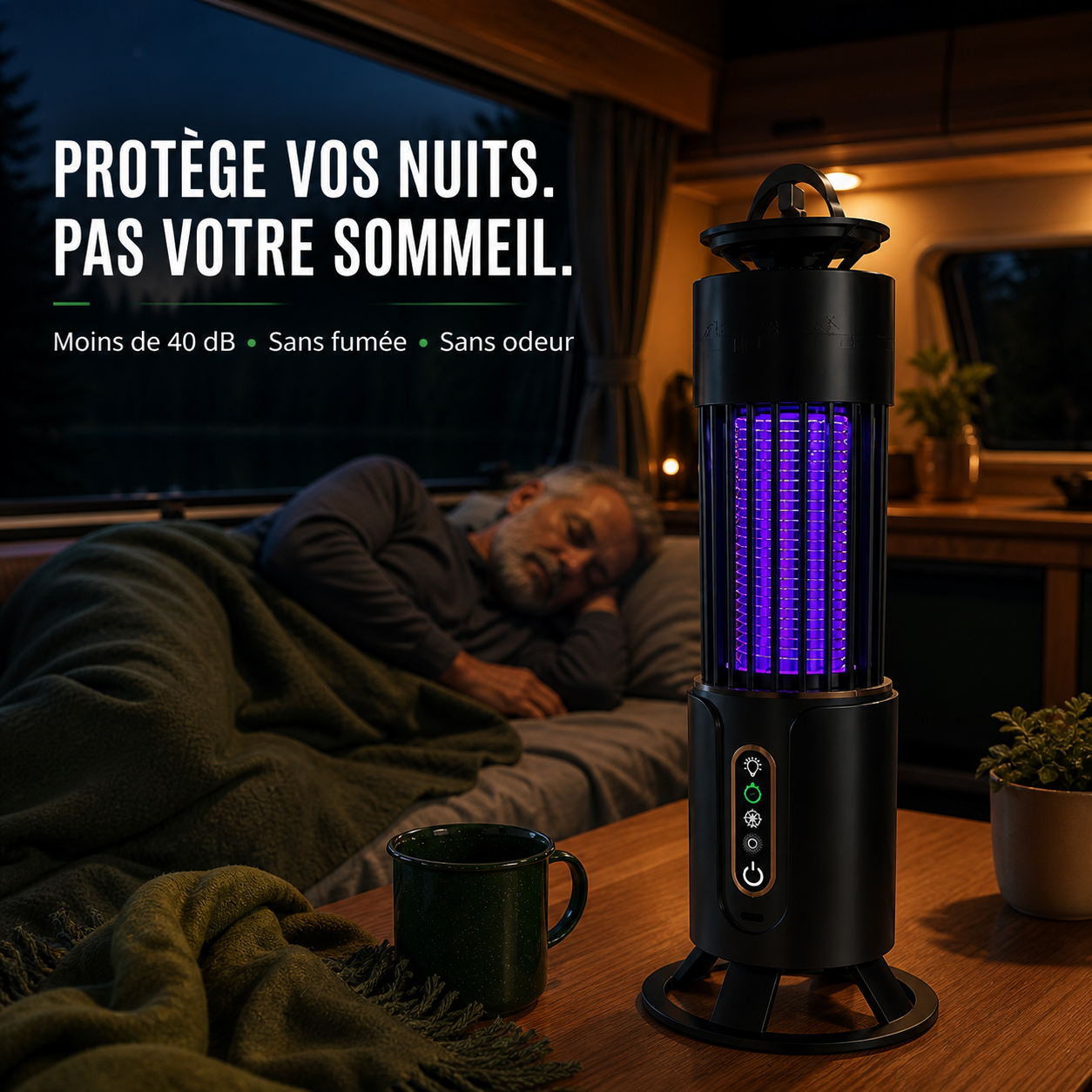 NomadiaZap silencieuse pendant le sommeil